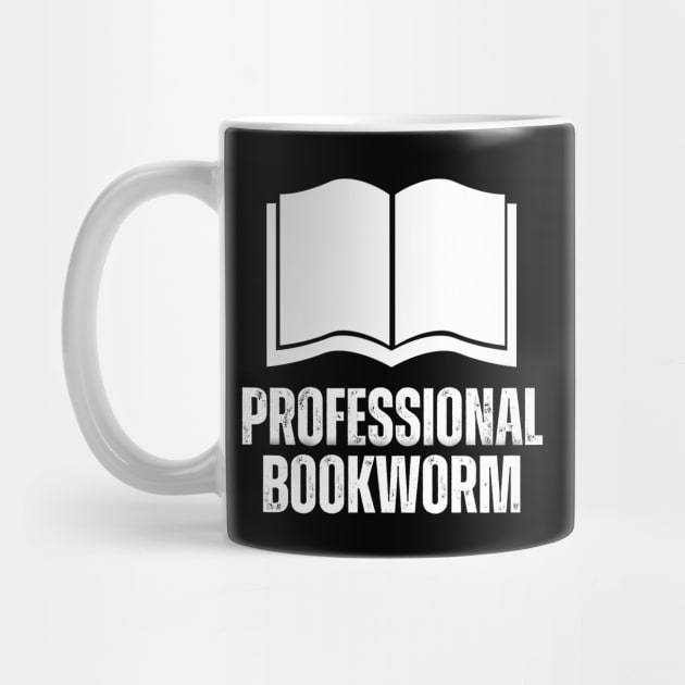 Professional Bookworm Librarian Valentines Day Gift by ISFdraw